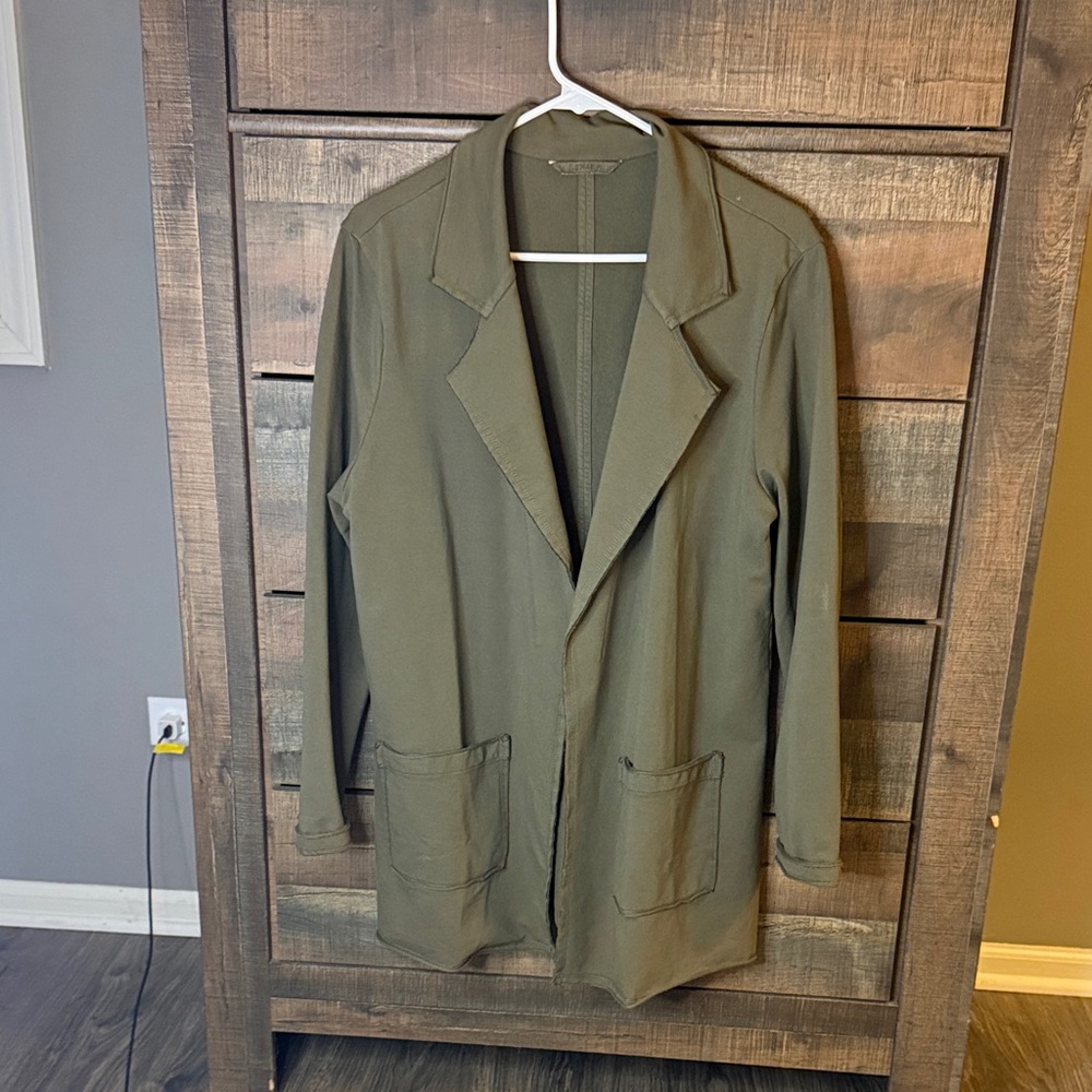 Zena Olive Green Lightweight Jacket XL - Picture 1 of 7